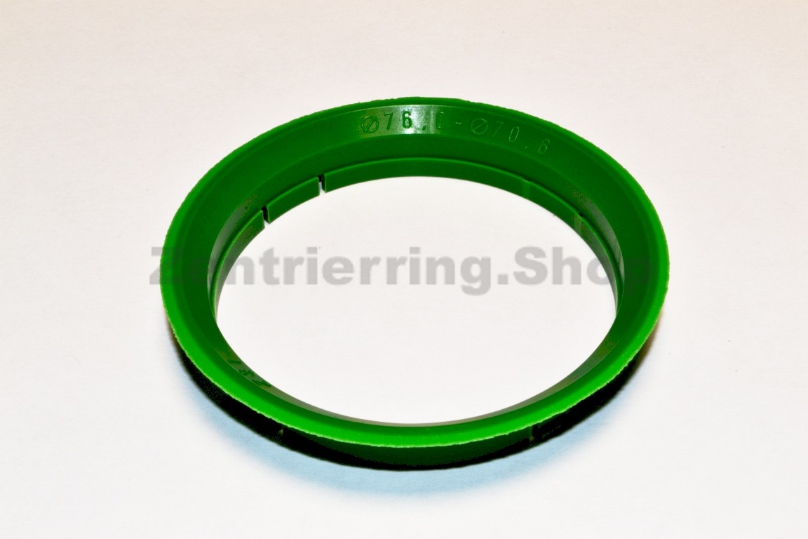 Zentrierring 72,5 – 70,5 mm – grün