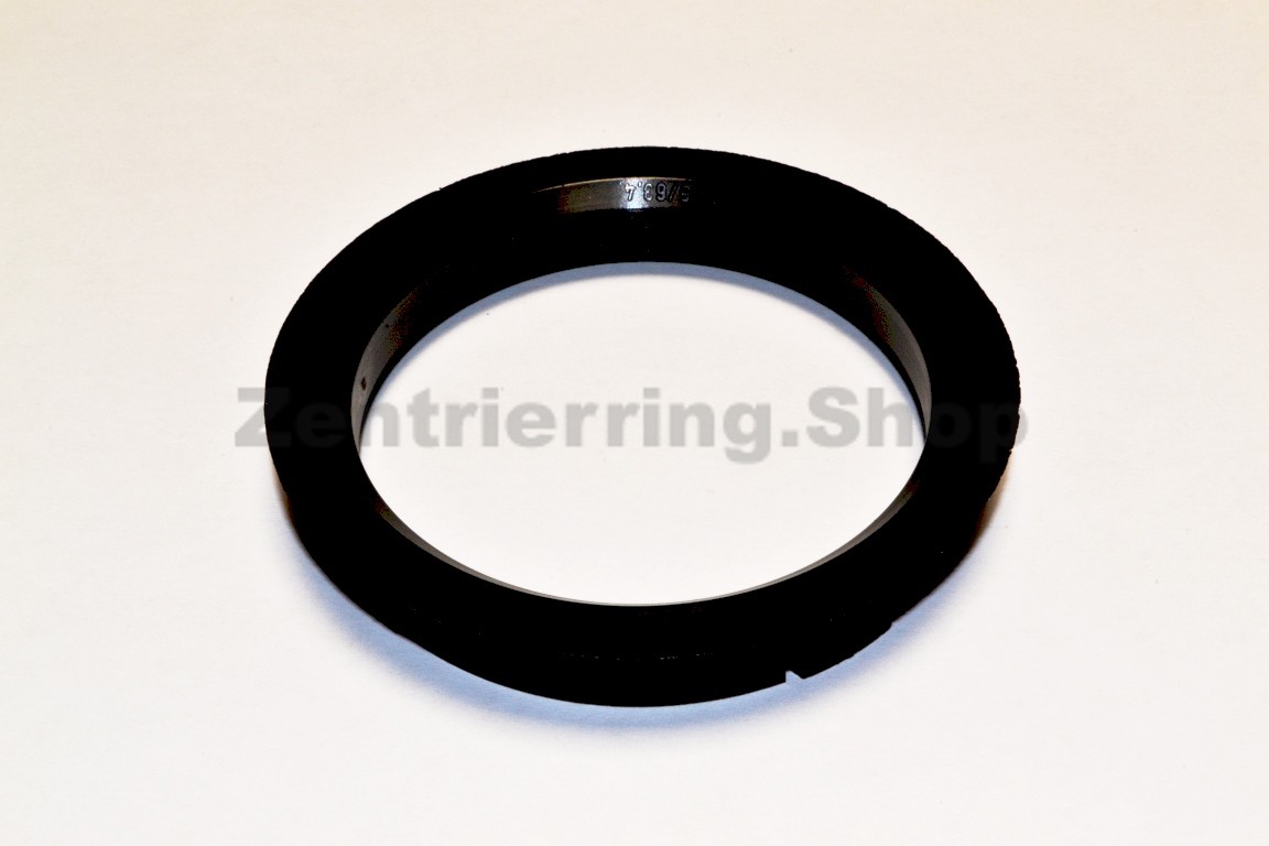 Zentrierring 72,5 – 63,4 mm – schwarz